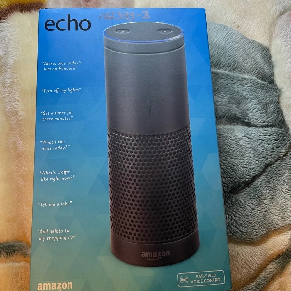 COPY - Amazon Echo Smart Assistant Black new Sealed